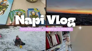 NapiVlog (jan 1-3.) - Havazkod&aacute;s ☃️ - Garfield album