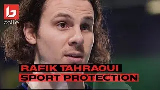 Handballer Rafik Tahraoui and Boll&eacute; Sport Protection Glasses