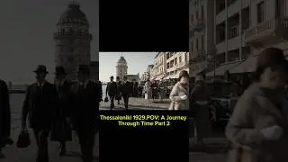 POV: Thessaloniki 1929 &ndash; A Journey Through Time | Historic City Life in Greece