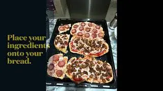 Simple way to make delicious pizza using whole wheat bread. (No pizza dough needed)