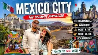 Mexico City Travel Video 🇲🇽 My First Time to CDMX