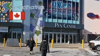 A casual walk in Christmas themed Niagara Pen Centre (2025 Dec 8)