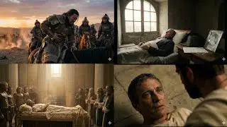 The end of the four great historic conquerors 