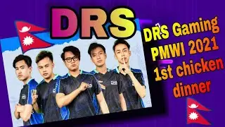 DRS Gaming Chicken dinner PMWI 2021 day1st.