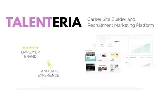 Talenteria Career Site Builder - Product Tour