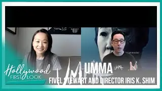 UMMA (2022) | Star Fivel Stewart and Director Iris K. Shim with Rick Hong
