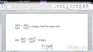 Logarithm chapter 15