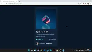 NFT preview card component | HTML5 & CSS3