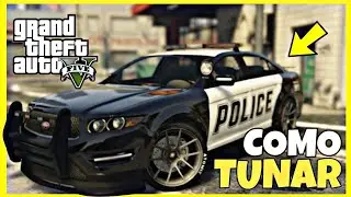 GTA 5 - COMO TUNAR O CARRO DE POLICIA - PS4/PS3/X360/XONE/PC