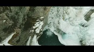 Johnston Canyon Hike - Winter