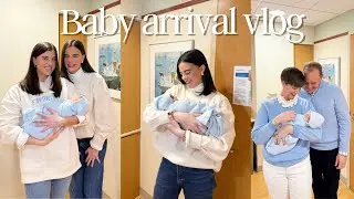 Meeting My Nephew for the First Time 🥹 | Birth Vlog & baby arrival