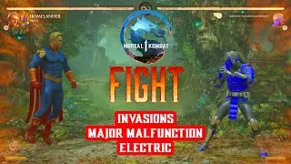 Mortal Kombat 1 - Huntress Season - Living Forest - MAJOR MALFUNCTION: ELECTRIC