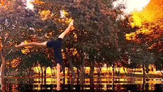Acro dance tricks