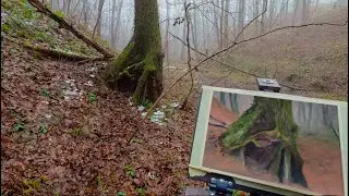 Painting Adventure in Croatia | Painting an Alder Tree | Plein Air