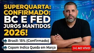 SELIC - Super quarta, juros Brasil e Estados Unidos - Aula de Macroeconomia