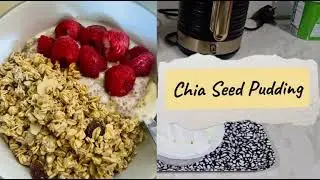 Chia seed pudding for any time of the day or iftar! 😊