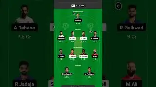 KOL vs CHE dream11 prediction | Tata ipl 2023 kol vs che Dream11 Team che vs kol #ipl #shorts