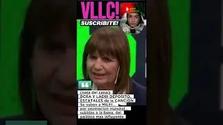 BULLRICH machaca a Maria BCRA!!! #milei #bullrich #bcra #shorts,
