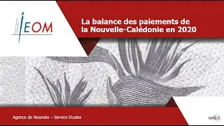 Balance des paiements Nouvelle-Cal&eacute;donie 2020