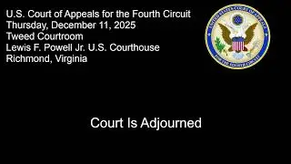Panel V (Tweed Courtroom) Oral Arguments - 9:30am Thursday 12/11/2025