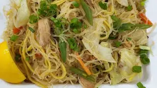The best Pancit Canton and Bihon/Filipino pancit canton-bihon guisado