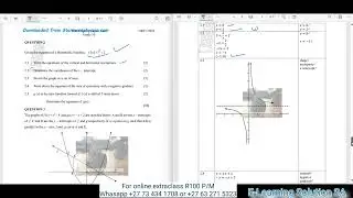 Grade 10 Mathematics Term 3 | Test Paper 2025 (100 Marks) Part 1 of 3