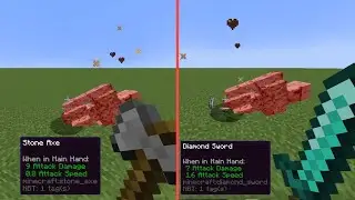 Stone axe vs Diamond Sword