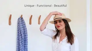 UMZi's Handcrafted Beech Wood Coat Hooks