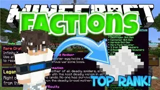 WINNING THE TOP RANK !!! | Minecraft FACTIONS w/ Riverrain123 & Aeromc