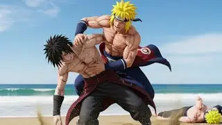 🔥 Madara vs Minato &ndash; The Father&rsquo;s Rage | Epic AI Naruto Animation (Full Battle)
