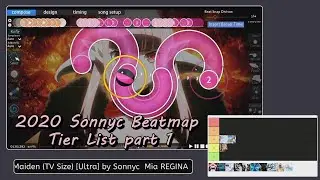 osu! Sonnyc Ranked Maps 2020 Tier List part 1