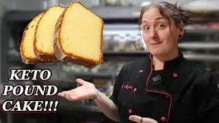 Нежный и маслянистый кекс для кето-диеты/низкоуглеводного питания
