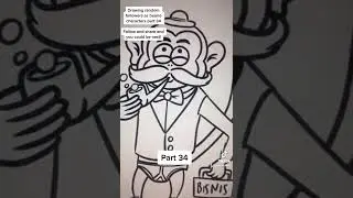 Drawing followers as beano characters part 34 #monkey #shorts #cartoonist #beano #drawing