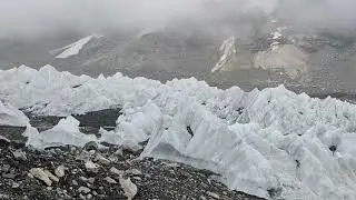 Everest base camp 17598 feet above sea level 🏔️ #viralvideo#nature#travel#mountainswiev#viral#usa 