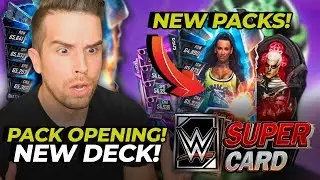 NEON NEXUS PACK OPENINGS!! MY NEW DECK IS LIT!! | WWE SuperCard