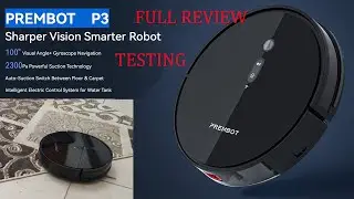 PREMBOT P3 Robot Vacuum And Mopping Cleaner
