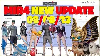 MIR4 NEW UPDATE 08/08/23 | NEW OUTFIT | NEW MOUNT | NEW LEGENDARY SPIRIT AND MORE