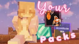 Your Texture Packs uwu || Solo Bedwars Commentary