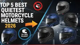 Top 5 Best Quietest Motorcycle Helmets 2026 🏆 Silent Riding Experience