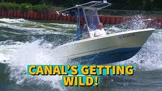 CANAL SUPER BUSY ON 4TH OF JULY WEEKEND!
