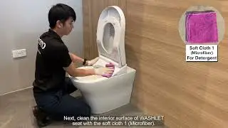 TOTO S5 Washlet Daily Cleaning | Smart Toilet Seat Care Made Simple