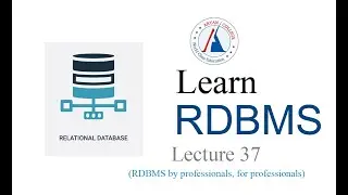 RDBMS Lecture 37 (ODBMS )