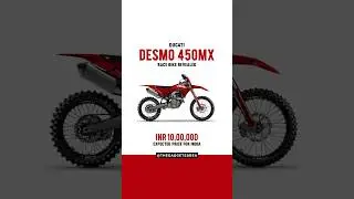 Ducati Desmo 450MX Race Bike Revealed #ducatidesmo450mx #desmo450mx #ducatiindia