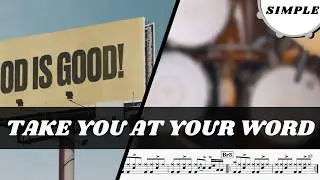 Take You At Your Word - Cody Carnes (Simple Drums)