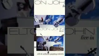 Elton John -Tiny Dancer Live in Australia 1986 #eltonjohn #music #song  Orchestra Version #shorts