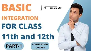 Introduction to integration Part-1🔥🔥| Basic Integration for Science Students #calculus