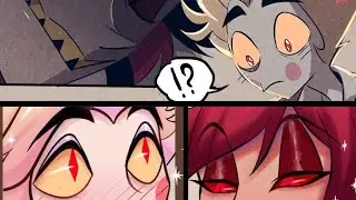 La cita de Alastor y Lucifer RadioApple Hazbin Hotel C&oacute;mic en ESPA&Ntilde;OL