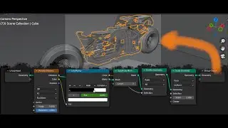 How to Create an Easy Glitch Transition with geometry nodes