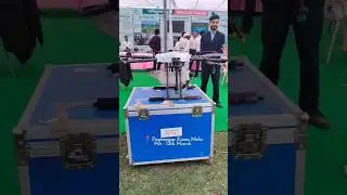 Pantnagar Kisan Mela m dekha solar panel wala drone 😱😱 #shorts