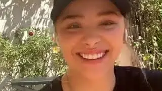 Chloe Moretz training